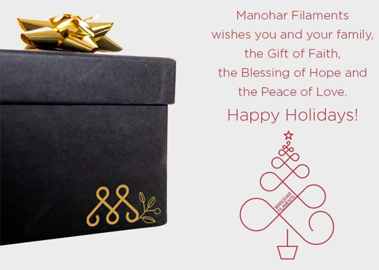 Season’s greetings from Manohar Filaments